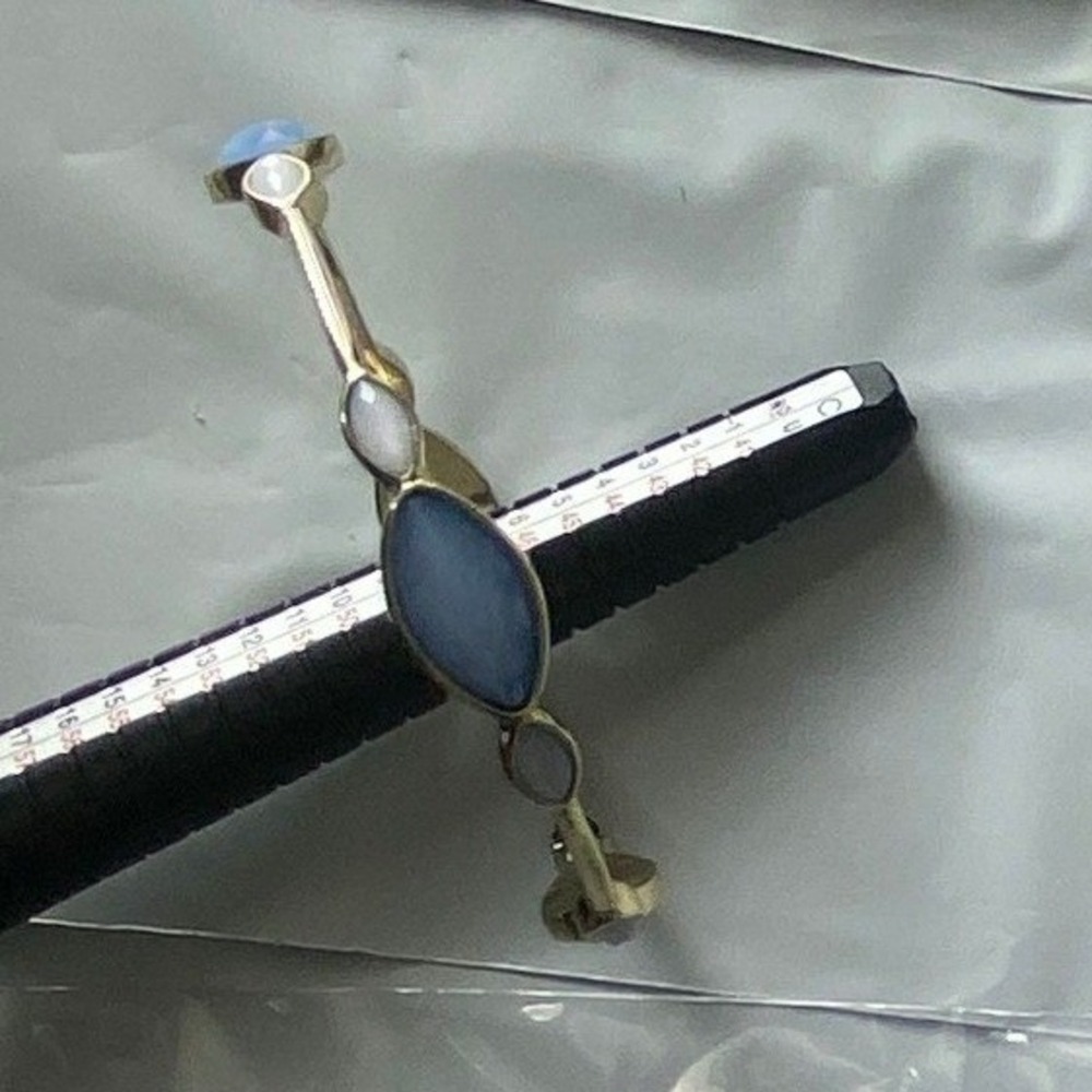 Vintage‎ Silver Tone Engraved Bangle Bracelet Statement Jewelry